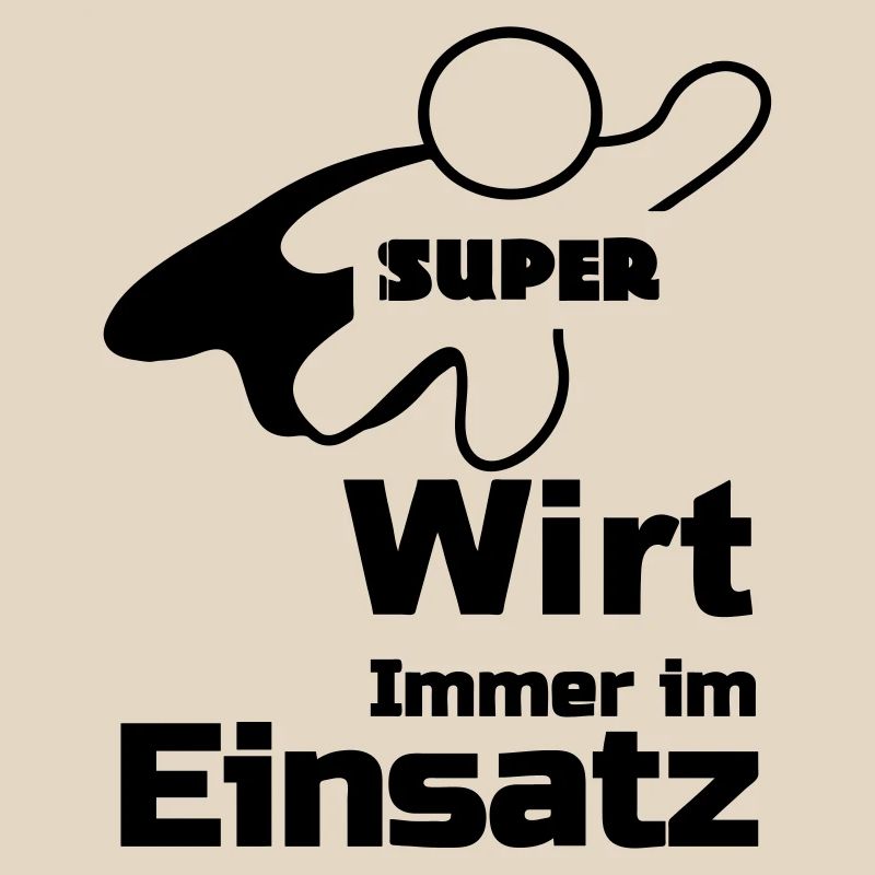 Super Wirt Geschenk