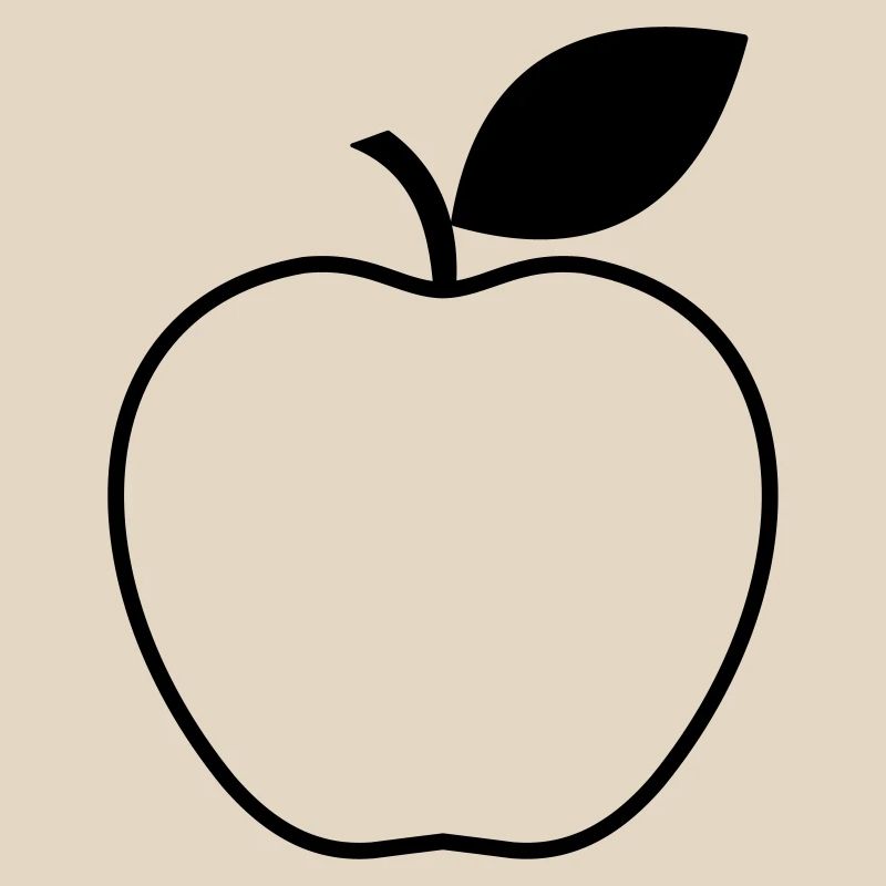 Pomme Fruit Fruit Végétarien Végétalien Idée Cadeau