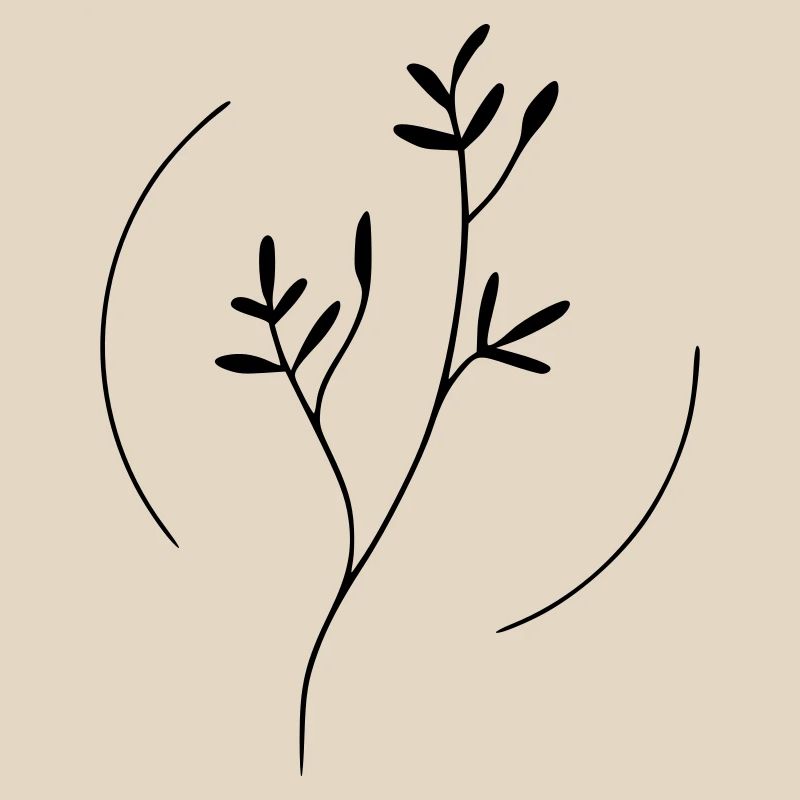 Branch in a circle