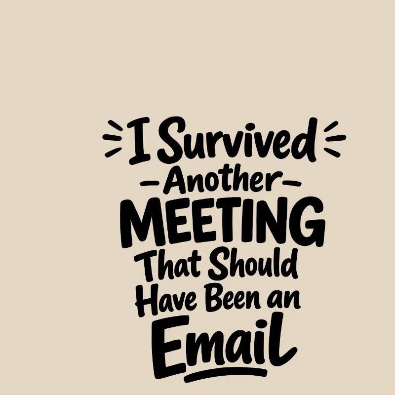 Drôle d’humour au bureau Conception des e-mails