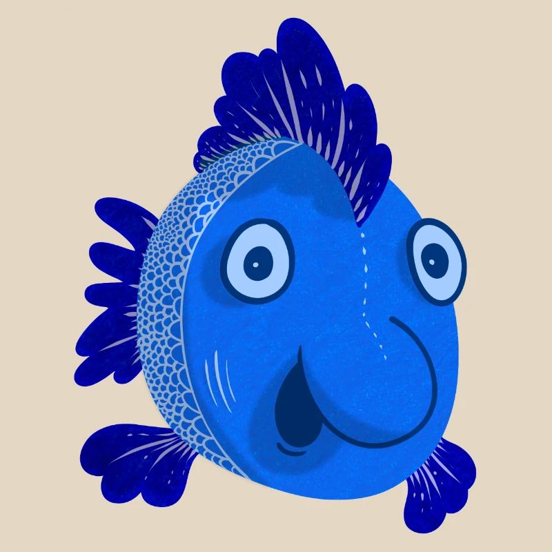 Poisson bleu