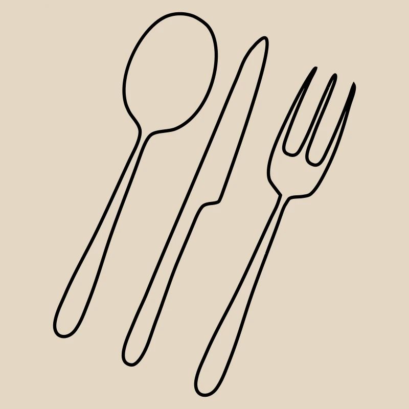 Besteck Gabel Löffel