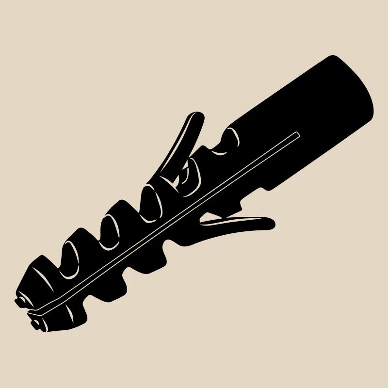 Plug wall plug for screw