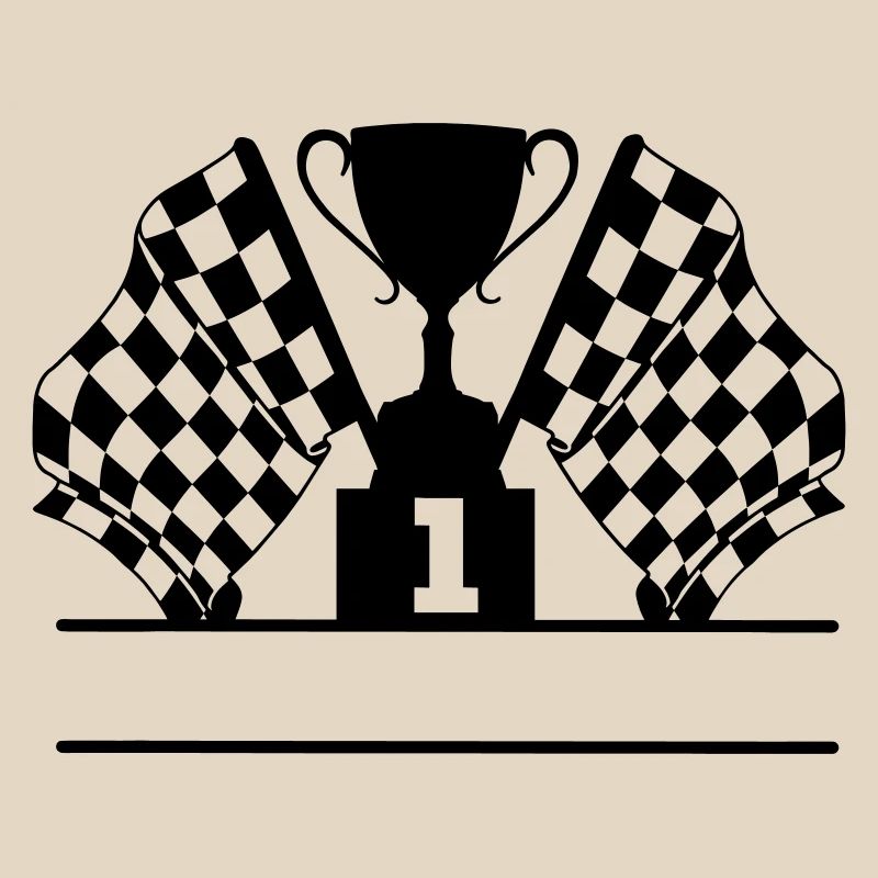 Drapeau numéro 1 de la Coupe de course automobile