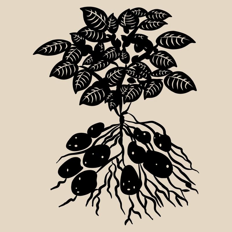 Logo de la plante de pomme de terre