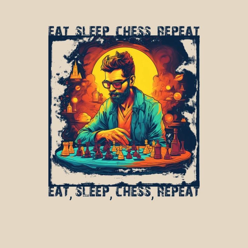 MANGER DORMIR ÉCHECS RÉPÉTER