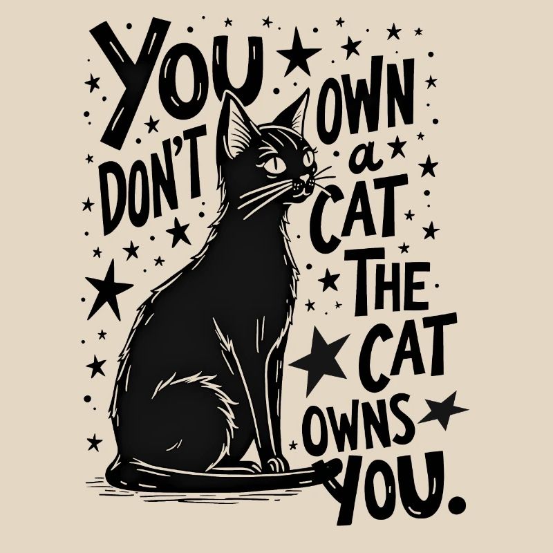 VOUS N’AVEZ PAS DE CHAT, C’EST LE CHAT QUI VOUS POSSÈDE