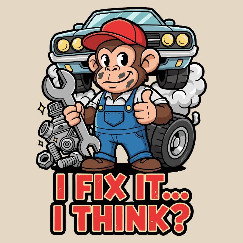 Monkey Mechanic – I Fix It