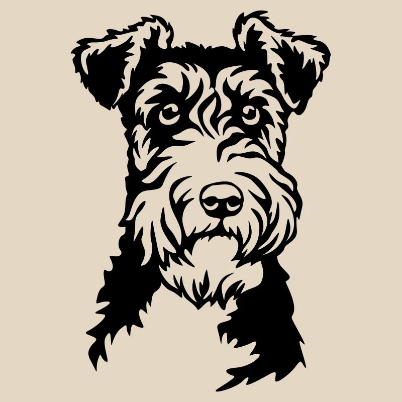 Foxterrier Kopf