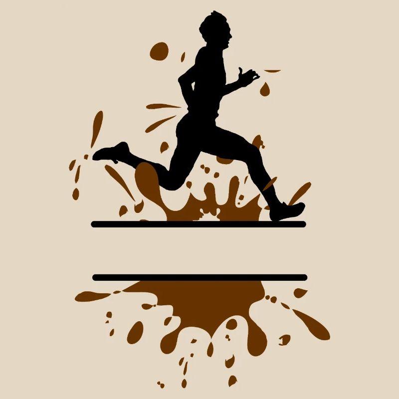 Mud Run Man – Customizable Runner