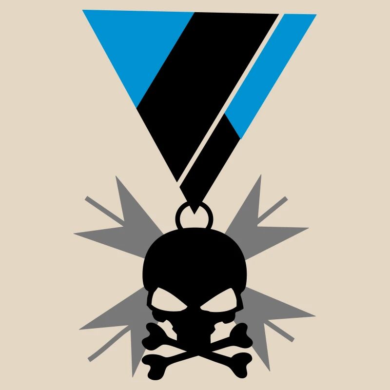 Totenkopf Schädel und Knochen Orden