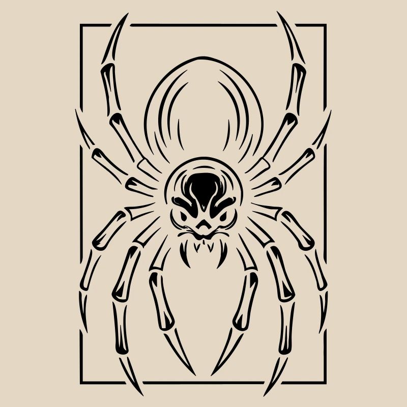 Stylized spider