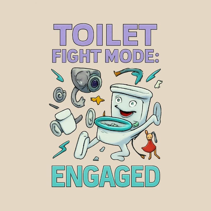 Mode de combat aux toilettes - Conception absurde de Brainrot