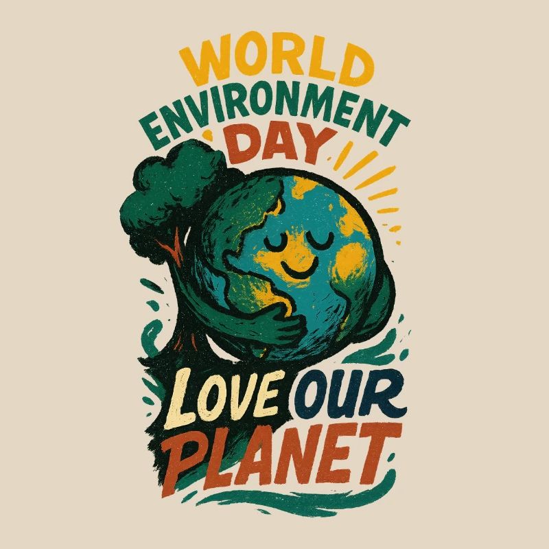 Earth Hugging Tree for World Environment Day