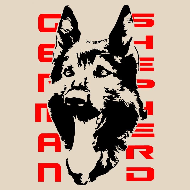 Wunderschöner Schäferhund Kopf