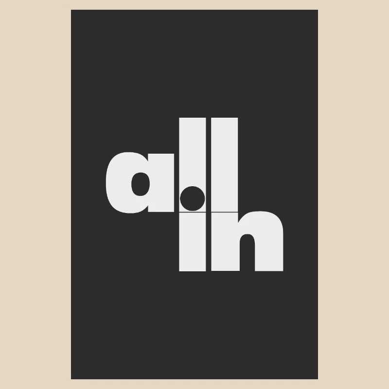 Déclaration de poker Typographie minimale
