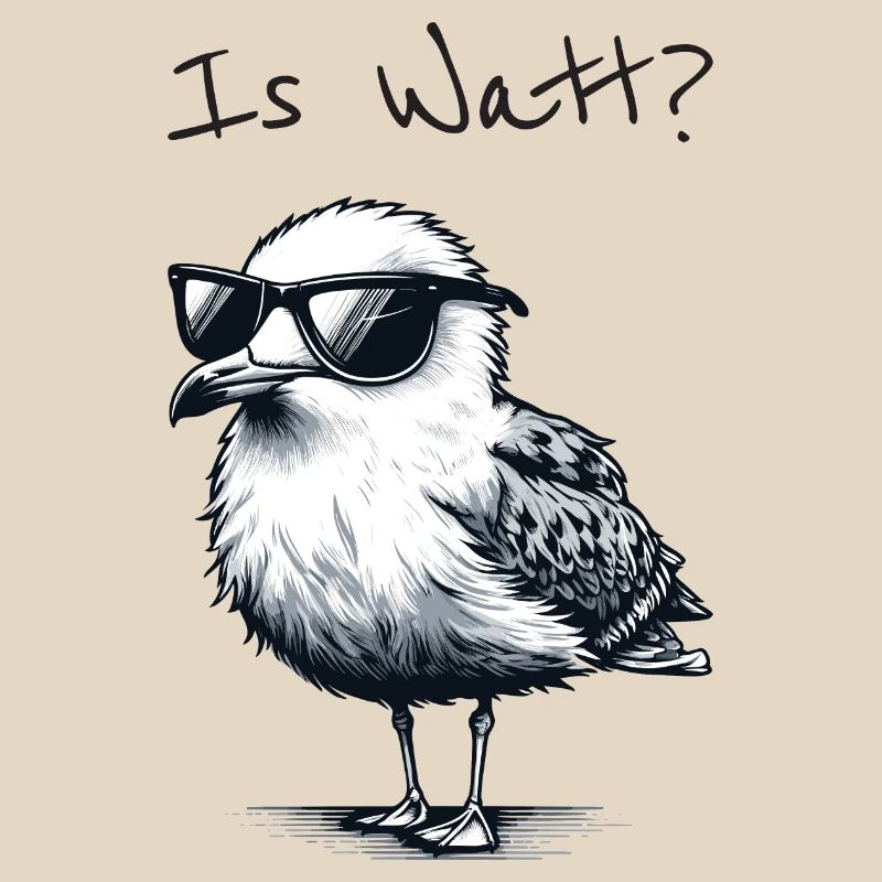 Is Watt Coole Möwe Urlaub Nordsee