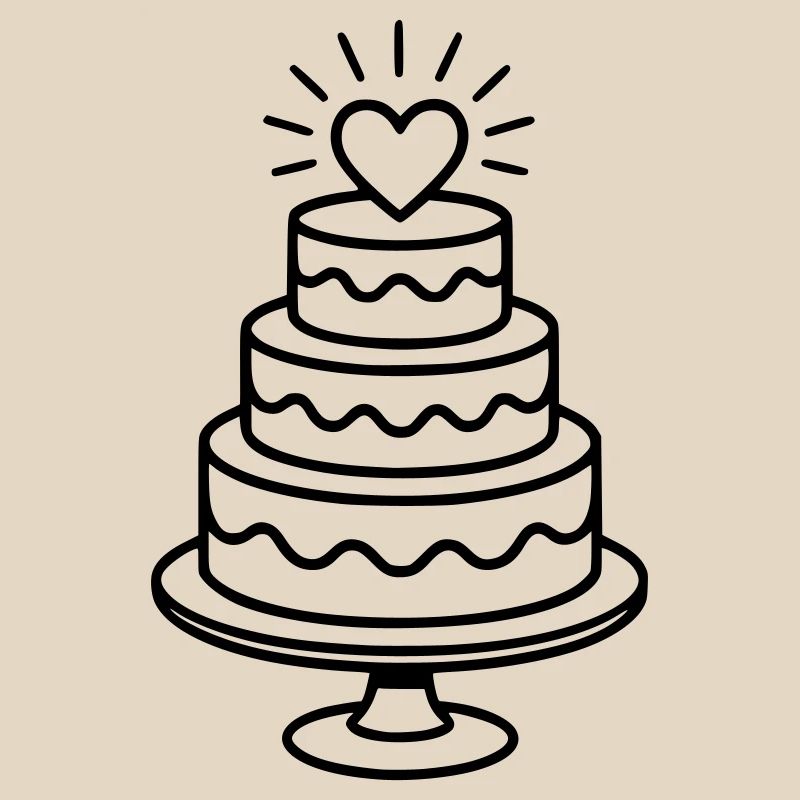 Mariage - Pièce montée