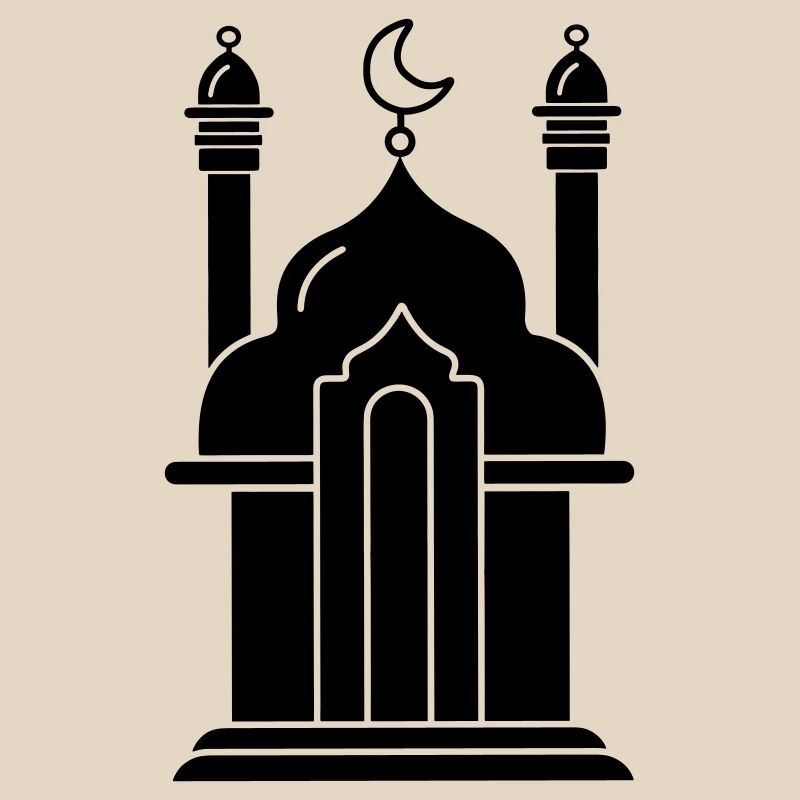 Maison de prière religieuse de la mosquée 000