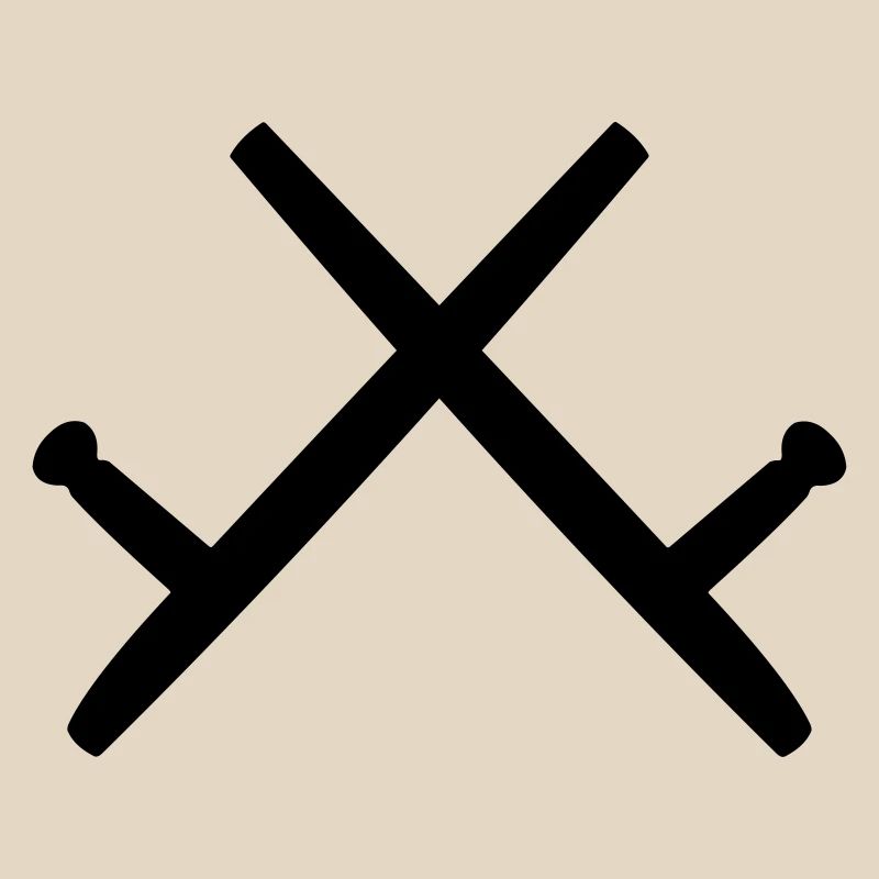 Image de l’ombre de Kobudo deux Tonfa