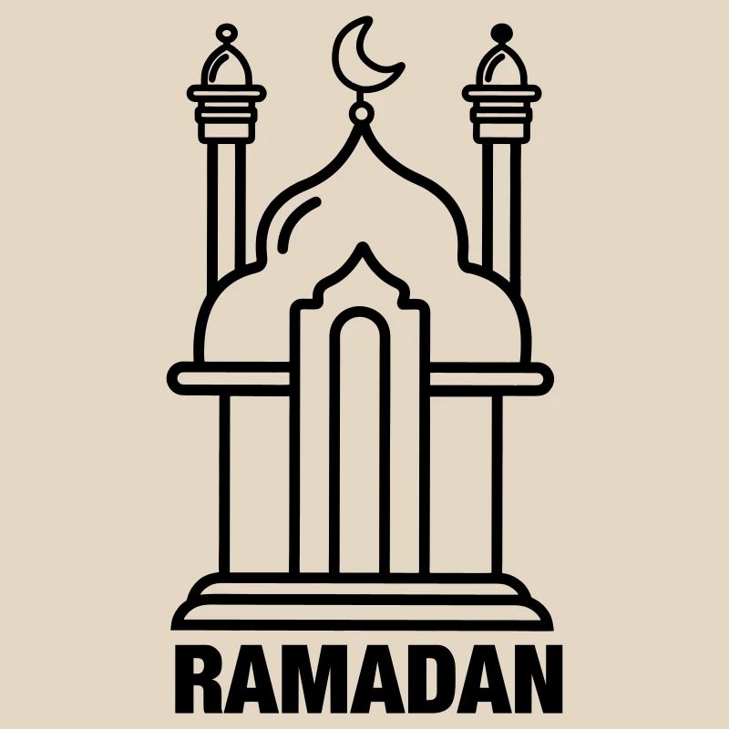 Ramadan Mosque transparent