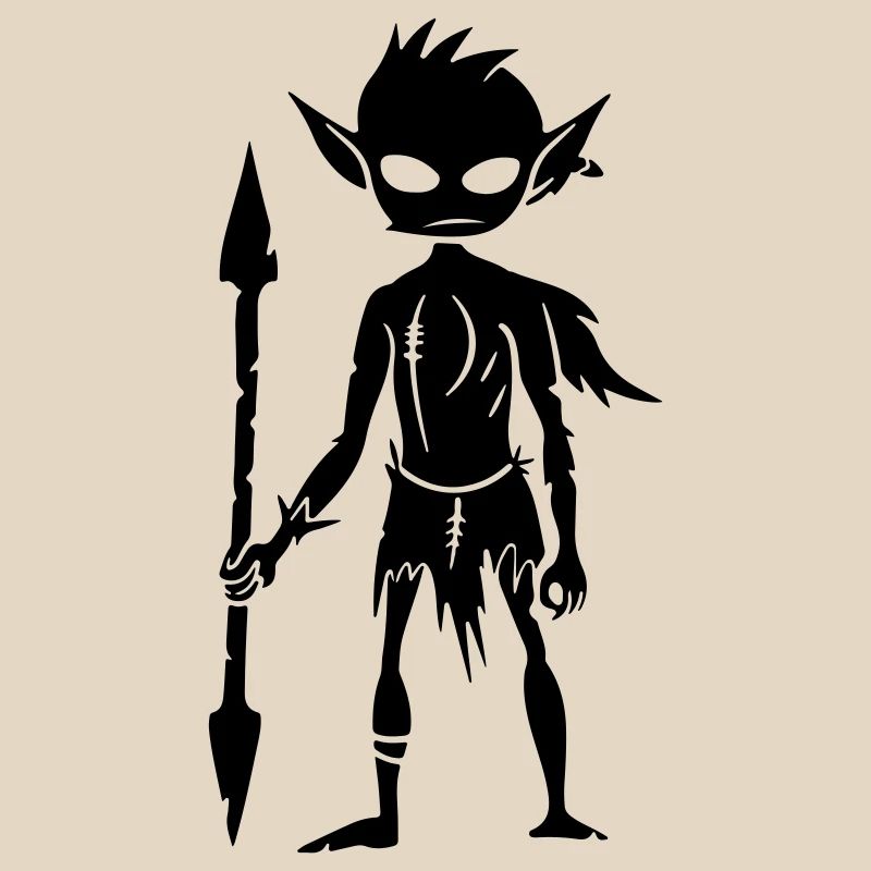 Figurine d’Orc Gobelin