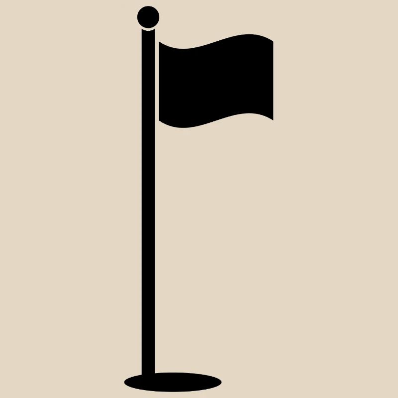 Drapeau de golf