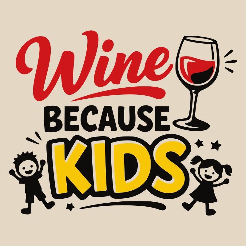 Du vin parce que les enfants