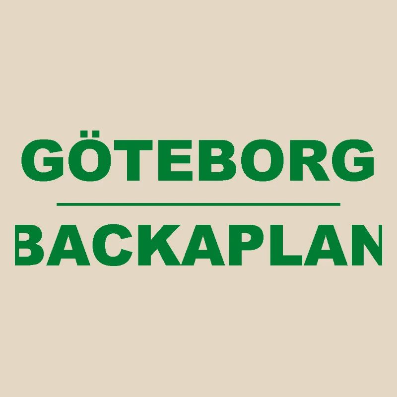 Göteborg Backaplan – Grün-Schwarz-Design