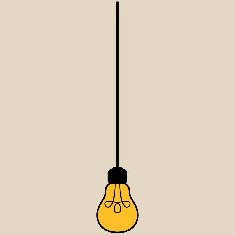 ceiling top cable hang light bulb light electricity id