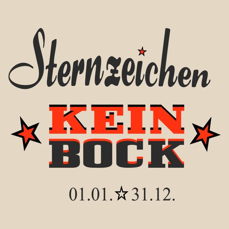 Sternchen Kein Bock Jahreskalender