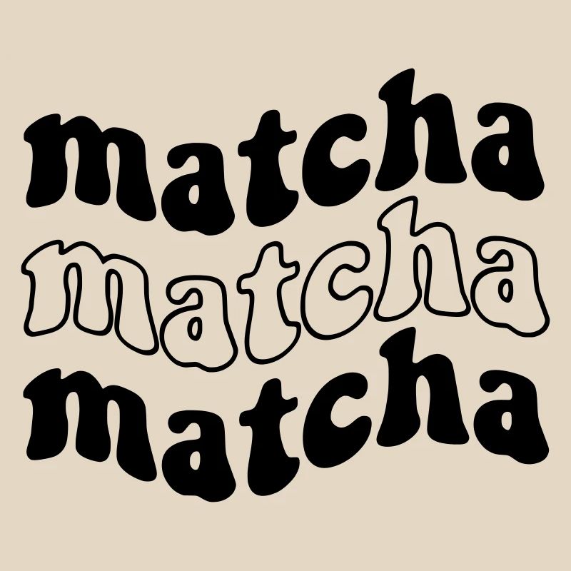 Matcha Matcha Matcha – Design SVG tendance
