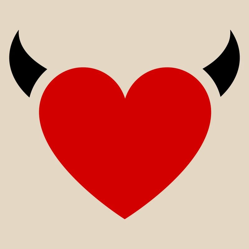 Petites Cornes de Cœur de Diable