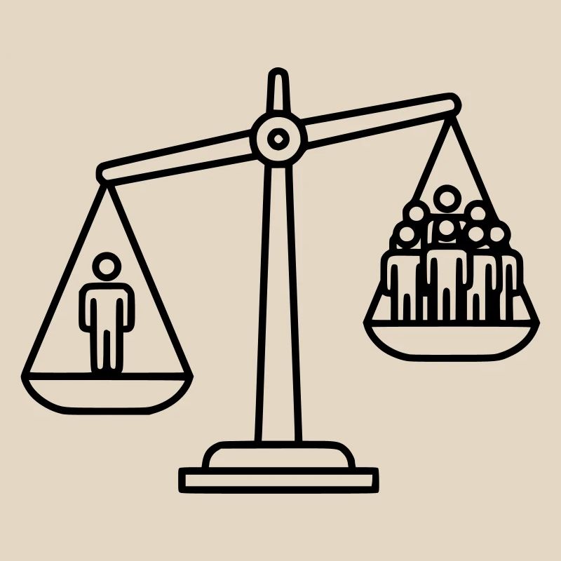 Libra Justice Concept
