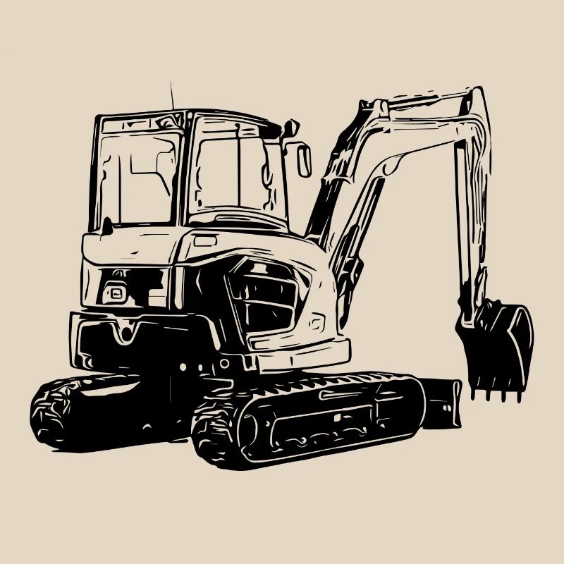Kleiner Bagger