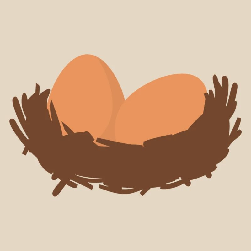 Eier Nest Egg Easter