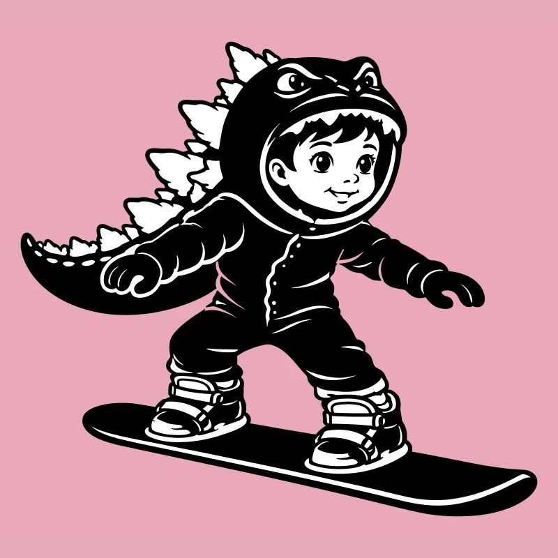 Dragon Garçon du Snowboard