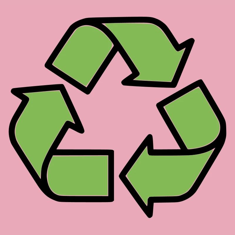 Recycling Sign Outline