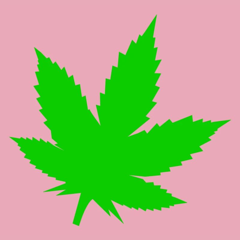 Green Leaf Silhouette