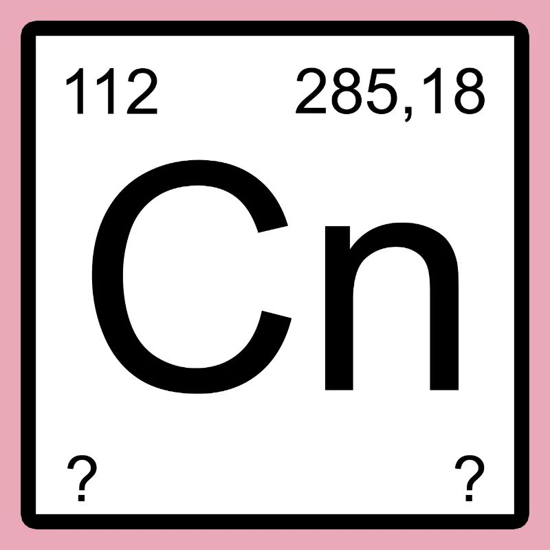 Copernicium Element Block Tee
