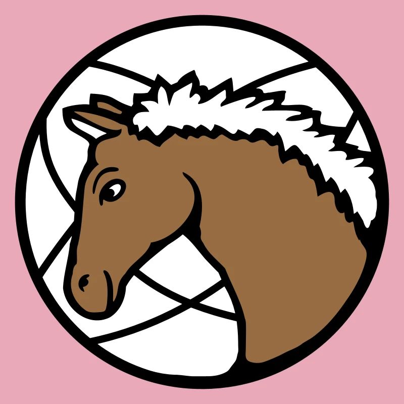 Pferd Süß Pony Fohlen Pferdemädchen Niedlich Comic