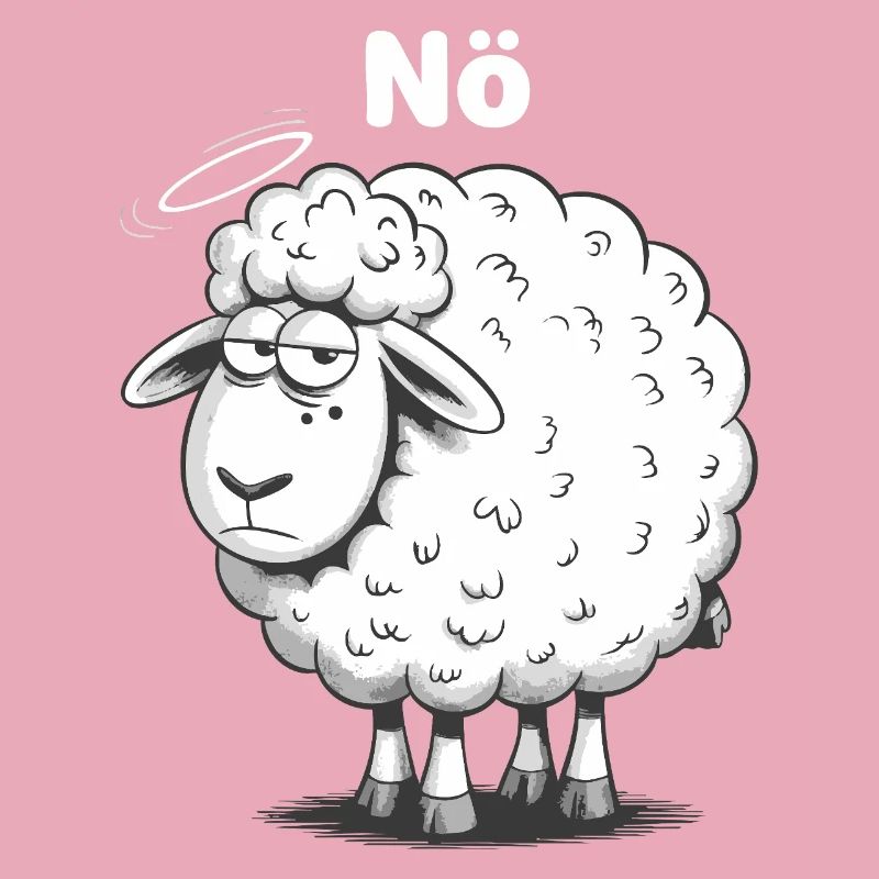 Lower Austria – Grumpy Sheep Humor Design