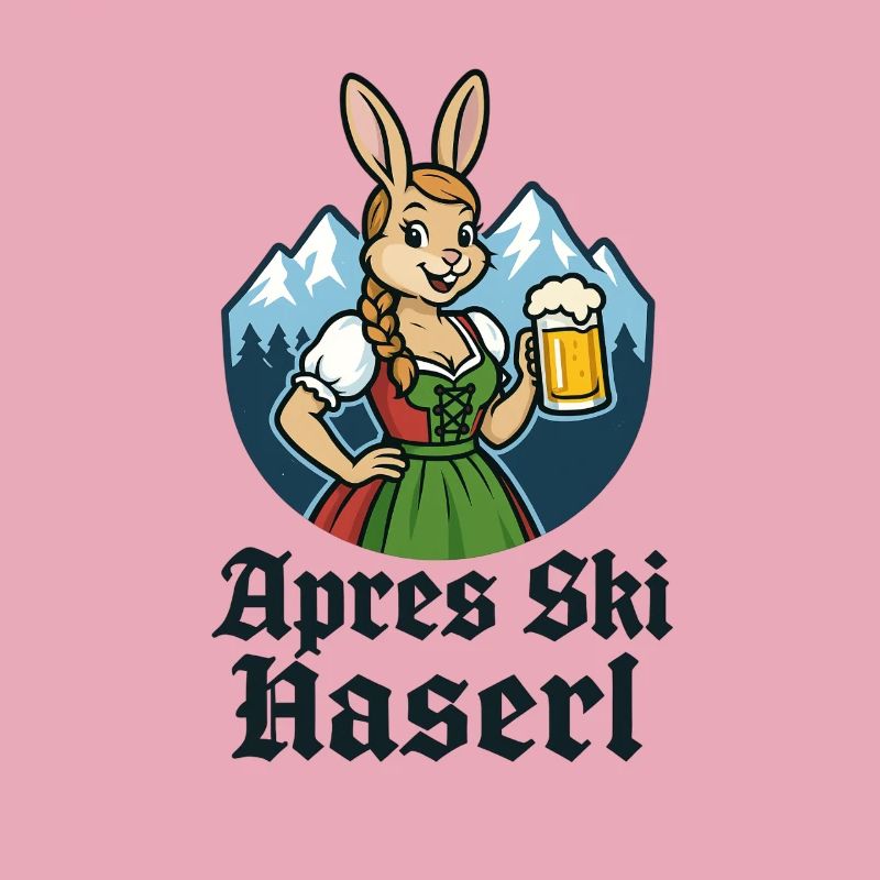 Après-ski Haserl Dirndl Beer Alpine atmosphere
