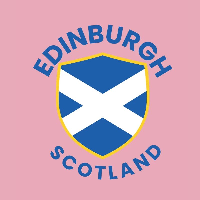 Edinburgh Scotland Crest Shield
