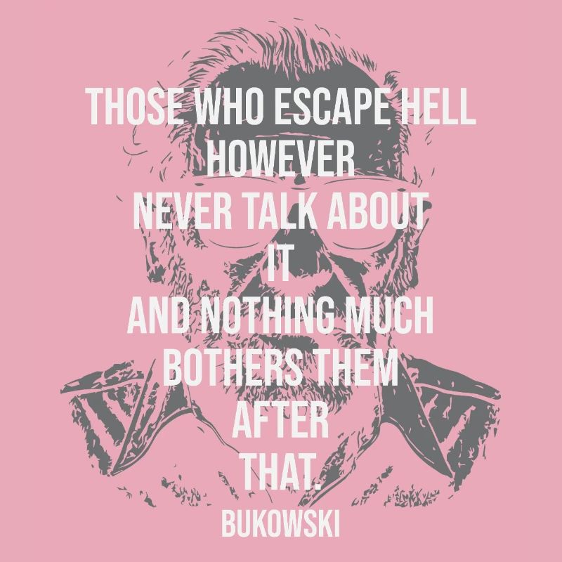 Gritty Bukowski Portrait Tee