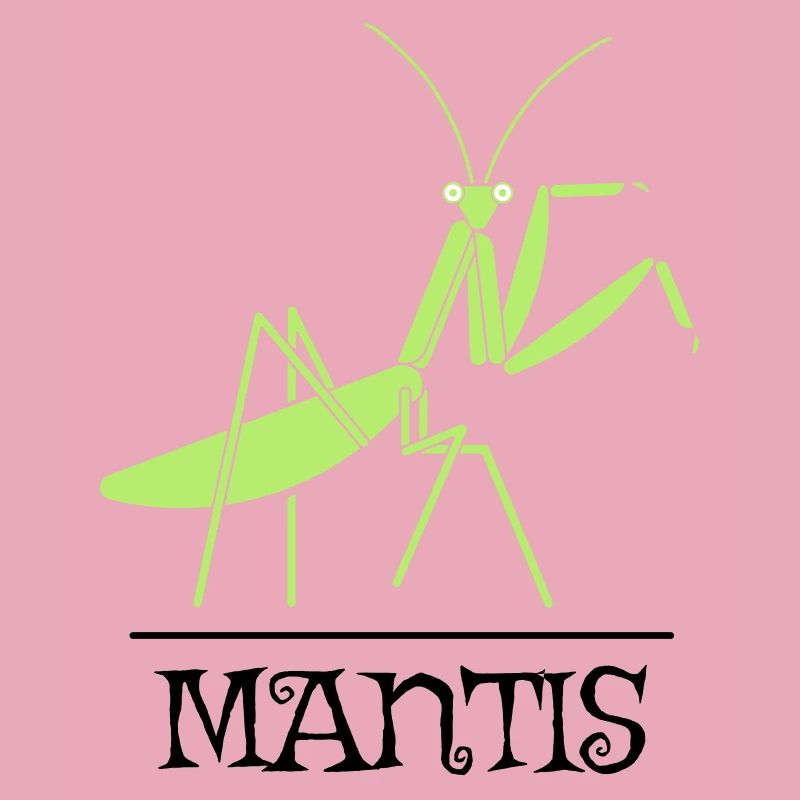 Mantis Gottesanbeterin Insekt Design