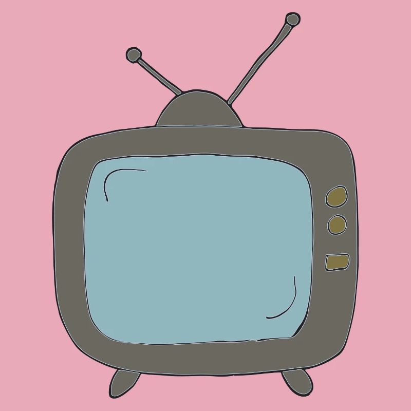 fernseher comicstyle