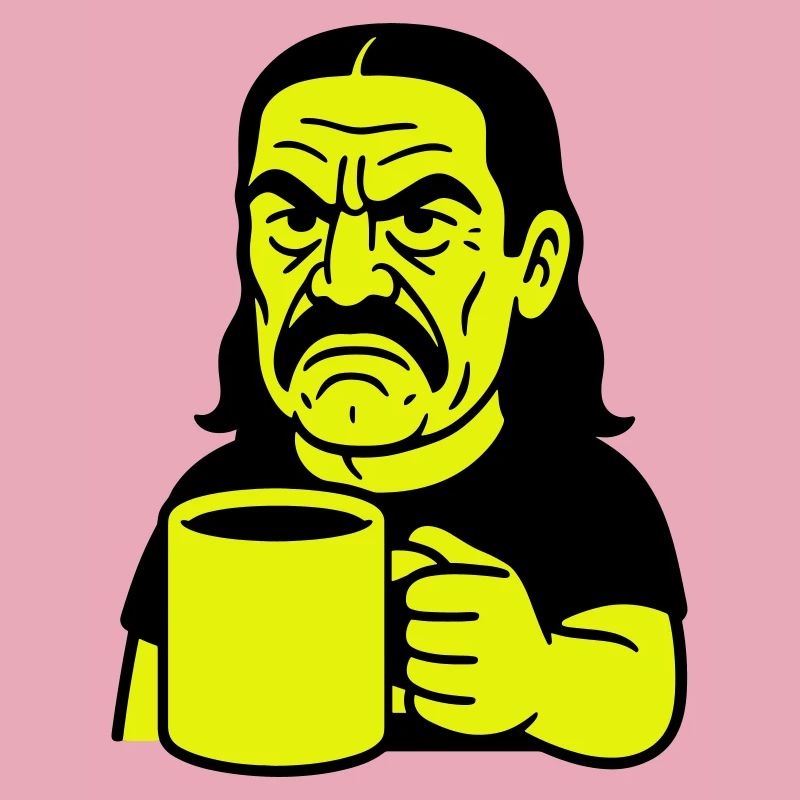 Angry Coffee Man