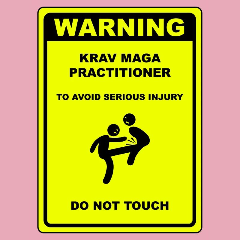 Warnung! Krav Maga Praktizierender!