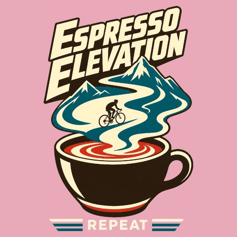 Road Cycling Espresso Elevation Mountain Climb Hum
